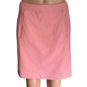 TAIL TECH Salmon Pink Mini GOLF Tennis Skirt Activewear Skort ~ Women's SMALL